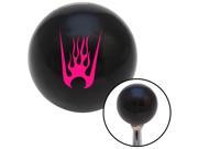 American Shifter Company 104455 Pink Flames in a Bucket Black Shift Knob with M16 x 1.5 Insert