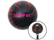 American Shifter Company ASCSNX1545129 Pink Cops 3 Me Black Flame Metal Flake Shift Knob with M16 x 1.5 Insert American Shifter Company ASCSNX1545129 Pink Cops 3 Me Black Flame Metal Flake Shift Knob with M16 x 1.5 Insert