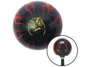 American Shifter Company ASCSNX1543192 Yellow Red Eyes Black Flame Metal Flake Shift Knob with M16 x 1.5 Insert 426 American Shifter Company ASCSNX1543192 Yellow Red Eyes Black Flame Metal Flake Shift Knob with M16 x 1.5 Insert 426