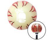 American Shifter Company ASCSNX1539897 White Hand Grenade w/Rising Sun Ivory Flame Shift Knob with M16 x 1.5 Insert American Shifter Company ASCSNX1539897 White Hand Grenade w/Rising Sun Ivory Flame Shift Knob with M16 x 1.5 Insert