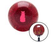Pink Cat Red Flame Metal Flake Shift Knob with M16 x 1.5 Insert wholesale 426 cover automatic style lever plastic metric pull knob black custom custom lever gri