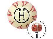 American Shifter Company ASCSNX1532985 Black 3 Speed Shift Pattern - 3RUL Ivory Flame Shift Knob with M16 x 1.5 Insert American Shifter Company ASCSNX1532985 Black 3 Speed Shift Pattern - 3RUL Ivory Flame Shift Knob with M16 x 1.5 Insert