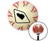 American Shifter Company ASCSNX1534083 Black Heart on a Card Ivory Flame Shift Knob with M16 x 1.5 Insert icon 351 American Shifter Company ASCSNX1534083 Black Heart on a Card Ivory Flame Shift Knob with M16 x 1.5 Insert icon 351