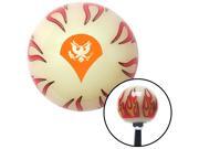 American Shifter Company ASCSNX1538818 Orange Specialist Ivory Flame Shift Knob with M16 x 1.5 Insert accessories American Shifter Company ASCSNX1538818 Orange Specialist Ivory Flame Shift Knob with M16 x 1.5 Insert accessories
