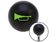 American Shifter Company 107283 Green Horn Black Shift Knob with M16 x 1.5 Insert