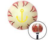 American Shifter Company ASCSNX1539214 Yellow Anchor Design Ivory Flame Shift Knob with M16 x 1.5 Insert sbc drag race American Shifter Company ASCSNX1539214 Yellow Anchor Design Ivory Flame Shift Knob with M16 x 1.5 Insert sbc drag race