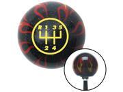 American Shifter Company ASCSNX1541282 YL 5 Speed Shift Pattern - 5UR-RUL Black Flame Metal Flake Shift Knob M16 x 1.5 American Shifter Company ASCSNX1541282 YL 5 Speed Shift Pattern - 5UR-RUL Black Flame Metal Flake Shift Knob M16 x 1.5