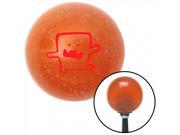 American Shifter Company ASCSNX25905 Red Domo Dancing Orange Metal Flake Shift Knob with 16mm x 1.5 Insert