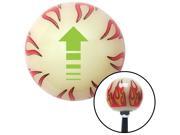 American Shifter Company ASCSNX1533606 Green Broken Directional Arrow Up Ivory Flame Shift Knob with M16 x 1.5 Insert American Shifter Company ASCSNX1533606 Green Broken Directional Arrow Up Ivory Flame Shift Knob with M16 x 1.5 Insert