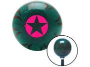 Pink Starin Circle Outline Grn Flame Metal Flake Shift Knob M16 x 1.5 Insert custom resin leather shift cover manual stick shift rack top style plastic decorati