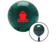 Red Marine Ship Green Flame Metal Flake Shift Knob with M16 x 1.5 Insert rzr amc performance shift style lever solid automatic shift decoration custom metric af