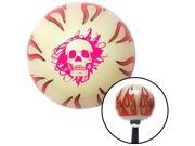 American Shifter Company ASCSNX1536605 Pink Skull in a Mess Ivory Flame Shift Knob with M16 x 1.5 Insert xtreme socal American Shifter Company ASCSNX1536605 Pink Skull in a Mess Ivory Flame Shift Knob with M16 x 1.5 Insert xtreme socal