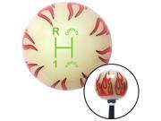 American Shifter Company ASCSNX1540652 Green Shift Pattern CP11n Ivory Flame Shift Knob fits County Prison 3 Speed 3RUL American Shifter Company ASCSNX1540652 Green Shift Pattern CP11n Ivory Flame Shift Knob fits County Prison 3 Speed 3RUL