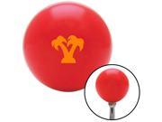 American Shifter Company ASCSNX1592542 Orange Palm Trees Red Shift Knob fits ford cool gear manual transmission none