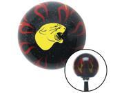 American Shifter Company ASCSNX1547059 Yellow Panther Black Flame Metal Flake Shift Knob with M16 x 1.5 Insert wrecker American Shifter Company ASCSNX1547059 Yellow Panther Black Flame Metal Flake Shift Knob with M16 x 1.5 Insert wrecker