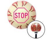 American Shifter Company ASCSNX1537338 Pink Stop Sign Ivory Flame Shift Knob with M16 x 1.5 Insert rzr tpi accessory American Shifter Company ASCSNX1537338 Pink Stop Sign Ivory Flame Shift Knob with M16 x 1.5 Insert rzr tpi accessory