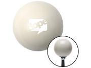 White Dope Bubble Ivory Shift Knob fits Imprezza Slammed 350z transmission vtec vtec s15 turbo 86 slammed civic drifter wakaba 240sx s13 370z mugen slide ricer