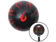 American Shifter Company ASCSNX1615209 Red Fish Hook Black Flame Metal Flake Shift Knob sbc v8 gear car customized cust American Shifter Company ASCSNX1615209 Red Fish Hook Black Flame Metal Flake Shift Knob sbc v8 gear car customized cust