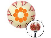 American Shifter Company ASCSNX1535580 Orange Flower Power Ivory Flame Shift Knob with M16 x 1.5 Insert auto painless American Shifter Company ASCSNX1535580 Orange Flower Power Ivory Flame Shift Knob with M16 x 1.5 Insert auto painless