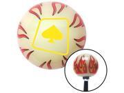American Shifter Company ASCSNX1534122 Yellow Spade on a Card Ivory Flame Shift Knob with M16 x 1.5 Insert mgb 426 auto American Shifter Company ASCSNX1534122 Yellow Spade on a Card Ivory Flame Shift Knob with M16 x 1.5 Insert mgb 426 auto