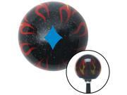 American Shifter Company ASCSNX1615141 Blue Diamonds Black Flame Metal Flake Shift Knob with M16 x 1.5 Insert chopper American Shifter Company ASCSNX1615141 Blue Diamonds Black Flame Metal Flake Shift Knob with M16 x 1.5 Insert chopper