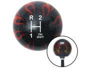 American Shifter Company ASCSNX1548072 White Shift Pattern OS11n Black Flame Metal Flake Shift Knob fits 3 Speed Oh Sht American Shifter Company ASCSNX1548072 White Shift Pattern OS11n Black Flame Metal Flake Shift Knob fits 3 Speed Oh Sht