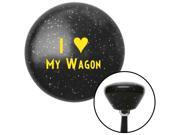 American Shifter Company ASCSNX150770 Yellow I 3 MY WAGON Black Retro Metal Flake Shift Knob with M16 x 1.5 Insert American Shifter Company ASCSNX150770 Yellow I 3 MY WAGON Black Retro Metal Flake Shift Knob with M16 x 1.5 Insert