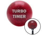 Engrave Only TURBO TIMER Red Metal Flake Shift Knob with M16 x 1.5 Insert manual premium performance black knob automatic knobs lever leather shift hot shift ge