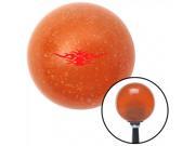 American Shifter Company ASCSNX24259 Red Tribal Flames Orange Metal Flake Shift Knob with 16mm x 1.5 Insert