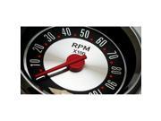 Water Temp Gauge American Retro Rodder Red Ring Red Classic Needles Chrome sportsman streetrod quick change dune buggy tpi flathead road king drag race stre