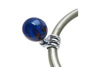 American Shifter Company ASCBN11007 Blue Flame Suicide Brody Knob Translucent with Metal Flake