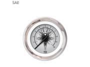 Aurora Instruments GAR2115ZEXIABCC Tachometer Gauge - Skull Series, Black Modern Needles, Chrome Trim Rings early Aurora Instruments GAR2115ZEXIABCC Tachometer Gauge - Skull Series, Black Modern Needles, Chrome Trim Rings early
