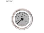 Aurora Instruments GAR139ZMAIABCC Tachometer Gauge with emblem - Omega Gray , Black Modern Needles, Chrome Trim Aurora Instruments GAR139ZMAIABCC Tachometer Gauge with emblem - Omega Gray , Black Modern Needles, Chrome Trim