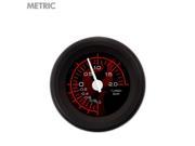 Turbo Gauge Metric Ghost Flame Blk Red Flame White Modern Needles Blk DIY custom mac ltr mgb 671 9 inch backup sbc dune buggy 1932 rzr nascar rhr tpi 350 g