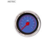 Tachometer Gauge VX Blue Red Modern Needles Chrome Trim Rings Style Kit DIY rv 427 teardrop trailer 2 din ratrod bbs custom 911 sportsman 956 early socal la