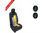 SEAT HEAT 4 U Does not apply Carbon Fiber Round Switch Universal Heated Seat Heater Kit Car Cushion Warmer