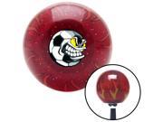 Monster Soccer Ball Red Flame Metal Flake Shift Knob with M16 x 1.5 Insert style oe hot handle gear lever shift custom boot performance pool grip shift lever le