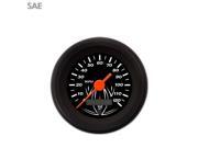 Aurora Instruments GAR121ZEXHACAH Speedometer Gauge - SAE Pinstripe Black , Orange Vintage Needles, Black Trim Aurora Instruments GAR121ZEXHACAH Speedometer Gauge - SAE Pinstripe Black , Orange Vintage Needles, Black Trim