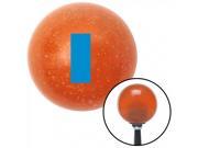 American Shifter Company ASCSNX29156 Blue Officer 01 2n Lt. and 1d Lt. Orange Metal Flake Shift Knob with 16mm x 1