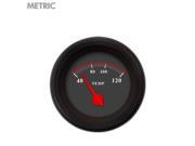 Aurora Instruments GAR140ZMXLACCE Water Temp Gauge - Metric Omega Black , Red Modern Needles, Black Trim component Aurora Instruments GAR140ZMXLACCE Water Temp Gauge - Metric Omega Black , Red Modern Needles, Black Trim component
