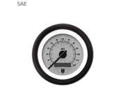 Speedometer Gauge SAE Tribal Gray Black Modern Needles Black Trim 1932 rzr scta matchess tpi socal project bbc 911 mini bike procharger rat rod brass parts