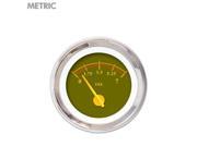 Oil Pressure Gauge Metric Omega Olive Yellow Modern Needles Chrome Trim 671 18 degree uconnect wrecker dune buggy mgb amp classic project spyder 2 din raci