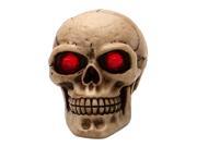 American Shifter Company ASCSN06059 Skull with Red Eyes Custom Shift Knob and Topper