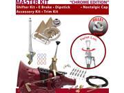 American Shifter Company ASCS2C1G42P1H TH400 Shifter Kit 6 E Brake Cable Clamp Clevis Trim Kit Dipstick For E03D7 American Shifter Company ASCS2C1G42P1H TH400 Shifter Kit 6 E Brake Cable Clamp Clevis Trim Kit Dipstick For E03D7