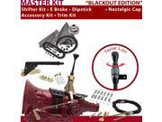 American Shifter Company ASCS1B1G11J1M 4L60 Shifter Kit 6 E Brake Cable Clamp Trim Kit Dipstick For D42D0 American Shifter Company ASCS1B1G11J1M 4L60 Shifter Kit 6 E Brake Cable Clamp Trim Kit Dipstick For D42D0