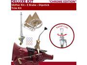 American Shifter Company ASCS1C2G41B1G TH400 Shifter Kit 8 E Brake Trim Kit Dipstick For D61FD American Shifter Company ASCS1C2G41B1G TH400 Shifter Kit 8 E Brake Trim Kit Dipstick For D61FD