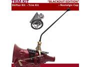 American Shifter Company ASCS1B6F31X0K FMX Shifter Kit 23 Trim Kit BLK Push Btn Cap GRY Boot Ringed Knob For DC578 American Shifter Company ASCS1B6F31X0K FMX Shifter Kit 23 Trim Kit BLK Push Btn Cap GRY Boot Ringed Knob For DC578