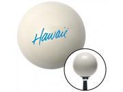 American Shifter Company 95538 Blue Hawaii Text Ivory Shift Knob iroc 700r4 Camaro SS Z28 Lujo gm350 Trans Am American Shifter Company 95538 Blue Hawaii Text Ivory Shift Knob iroc 700r4 Camaro SS Z28 Lujo gm350 Trans Am