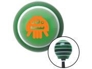 American Shifter Company ASCSNX108202 Orange Funny 3 Eyed Alien Green Stripe Shift Knob with M16 x 1.5 Insert American Shifter Company ASCSNX108202 Orange Funny 3 Eyed Alien Green Stripe Shift Knob with M16 x 1.5 Insert