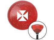 American Shifter Company ASCSNX1609175 White Cross Maltese Orange Retro Metal Flake Shift Knob fits project car 1948 bu American Shifter Company ASCSNX1609175 White Cross Maltese Orange Retro Metal Flake Shift Knob fits project car 1948 bu